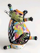 Catitudes Ceramic Figurine by Joyce Shelton: Cool Cat - Ceramic 8