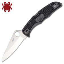 Spyderco Pacific Salt 2 H1 Satin Plain Blade Black FRN Handles C91PBK2 picture