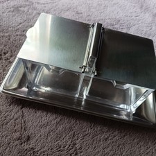 Vintage WMF Cromargan Germany Condiment Holder & Tray Wilhelm Wagenfeld Design picture