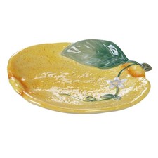 Certified International 3 D Lemon Dessert Plate 8 inch Diameter Kitchenware picture