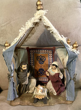 Vintage Nativity Figurines 1994 5 Pieces by Kirkland picture