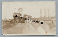 RPPC Coal Mine Mining Tipple RUSSELLTON PA Allegheny County Real Photo Postcard picture