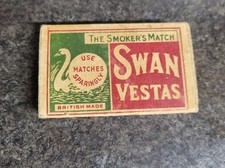 SWAN VESTAS BRYANT & MAY'S Match Box UNITED KINGDOM Antique  1920 - 30s NICE 3