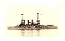 U.S.S. Minnesota RPPC picture