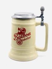 Cerveza Balboa Panamá Oktober Fest Beer Ceramic Stein 16 oz Tall Mug with Lid picture