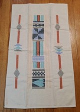 Vintage Cannon Royal Family Hand Towel Southwest Geometric Print picture