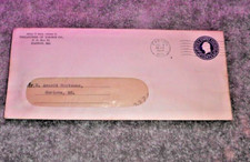 1938 Treasurer of Talbot Easton MD Unopened Letter to Lena Hunteman - Cordova picture