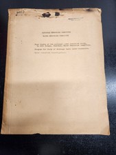 National Water Resources study of Water Drainage by Abel Wolman 1936 picture
