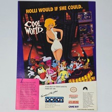 Cool World Nintendo NES Super Nintendo SNES Game Boy Holli Print Ad/Poster picture