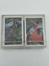 Vintage Heraclio Fournier Vitoria Spain Sealed Double Deck Playing Cards NOS picture