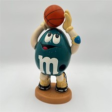 Vintage M&M Blue Peanut Basketball Player Candy Dispenser ~ 13