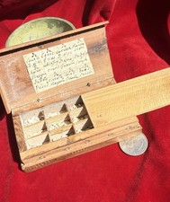 Catholic NUNs RELIQUARY BOX KIT - 12 Holy Land Relic VIRGIN MARY Jesus St Joseph picture