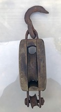 WESTERN LOCK CO  BLOCK/TACKLE WOOD IRON 3-1/2