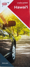 AAA HAWAII STATE ROAD MAP   City/Highway   ALL ISLANDS in PARADISE   Latest 2025 picture