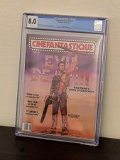 Cinefantastique Vol 23 #1 CGC 8.0 Evil Dead III Army Darkness 1992 Ash picture