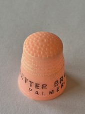 Better Brushes Inc Palmer Mass.  Thimble Vintage Souvenir Collectible picture