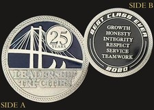 Leadership Tri-Cities 25th Anniversary 2020 Challenge Coin 4#G picture