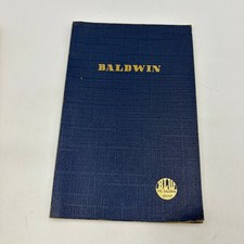 1943 Baldwin Diesel-Electrics Switching Locomotives Operating Instructions Manua picture