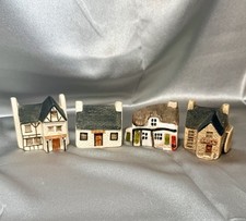 Philip Laureston Pottery Village Buildings Lot of 4 picture