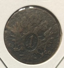 1800-A Austria 1 Kreuzer Franz II Austrian Empire Coin-Fran’s II-KM# 2111 picture