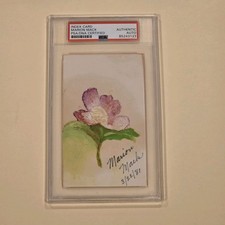 Marion Mack Signed Sketch Actress PSA DNA Autograph The General Buster Keaton picture