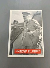 1965 Philadelphia War Bulletin #83 Winston Churchill ~ ExNm/Nm  picture