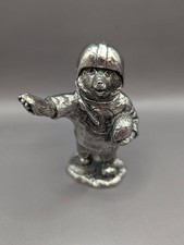 Bouvier DE 91 Pewter Bear Number 26 Football Player Wildlife Animal Figurine picture