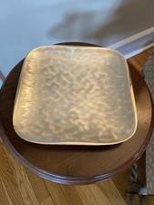 Vintage WMF IKORA Stainless Silverplate Footed Plate German MCM picture