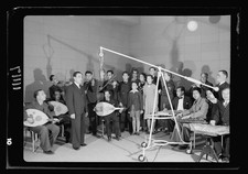 Palestine Broadcasting Service Arab Musicians Choir 1930s Studio Recording picture