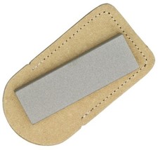 Eze-Lap Pocket Diamond Sharpener Fine Grit Leather Storage Pouch MADE IN USA picture