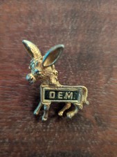 Vintage DEM Gold Pin (Gerry) picture