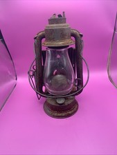 Antique Dietz Buckeye Dash Kerosene Lamp Lantern w/rear spring clamp for wagon picture