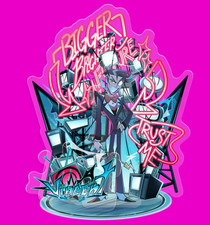 Hazbin Hotel Vincent Whittman Acrylic Standee - BRAND NEW picture