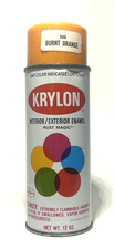 Krylon- Burnt Orange 2406- Vintage Spray Paint- Graffiti- Borden- Orange Art Old picture