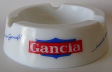 🍺 Vintage Gancia Italian Vermouth Ashtray Barware Immer Ein Genuss 5.5