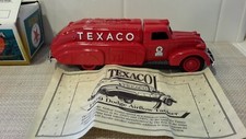 1993 Ertl Texaco #10 In Series Collector Bank 1939 Dodge Airflow  Truck NIB picture