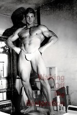 1970s Body Builder on kitchen counter gay man's collection 4x6 reprint picture