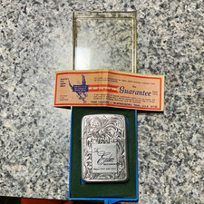 Vtg PARK Silver Pocket Lighter Murfreesboro TN Engraved 