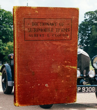 1913 Dictionary Of Automobile Terms First Edition Albert Clough Extremely Rare picture