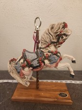 PJ'S CAROUSEL COLLECTION HORSE PRANCER Broken Legs. picture