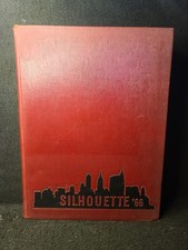 Silhouette '66 Queens College Flushing New York 1966 Yearbook NYC Hardcover picture