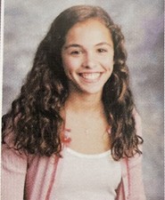 LILY COLLINS Sophomore High School Yearbook EMILY IN PARIS Phil Collins Daughter picture