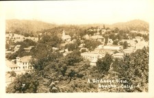 Sonora, CA Tuolomne County Postcard Antique Vintage Aerial View Real Photo   N picture