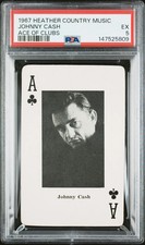 Johnny Cash 1967 Heather Country Music PSA 5 picture