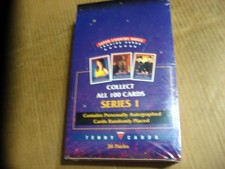 1992 Tenny Super Country Music Trading Cards Sealed Box 36 Packs Autographs Poss picture