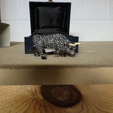 OLIVER WEBER AND SWAROVSKI 2001 BULL , #2115, RETIRED, RARE, NEW IN BOX picture