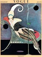 Vogue Magazine Cover (July 15, 1914) Poster - 24x36” - Retro Art Deco Style RARE picture