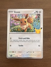 Pokemon: Eevee 116/128 - 30th Celebration - COSMO HOLO Blister Exclusives (BLE) picture