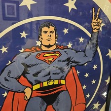 ORIGINAL Vintage 1971 SUPERMAN Bullseye 