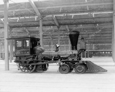 Pioneer Locomotive C&NW 1893 Chicago World's Fair Railroad Photo picture